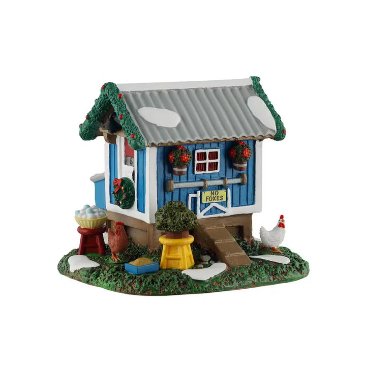 Lemax Caddington Village Accessory: Backyard Chicken Coop sparkle-castle