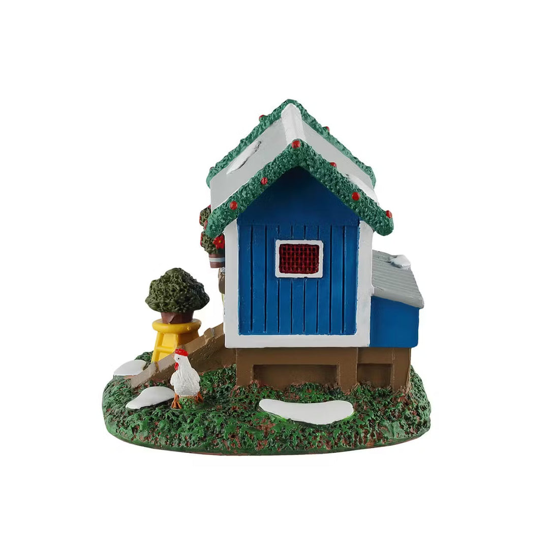 Lemax Caddington Village Accessory: Backyard Chicken Coop sparkle-castle