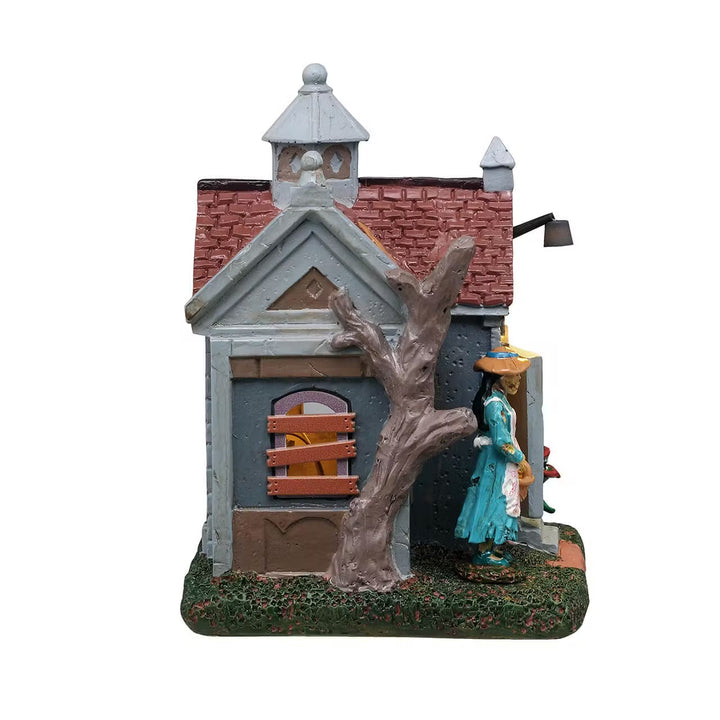 Lemax Spooky Town Halloween Village: Grave Gardening sparkle-castle