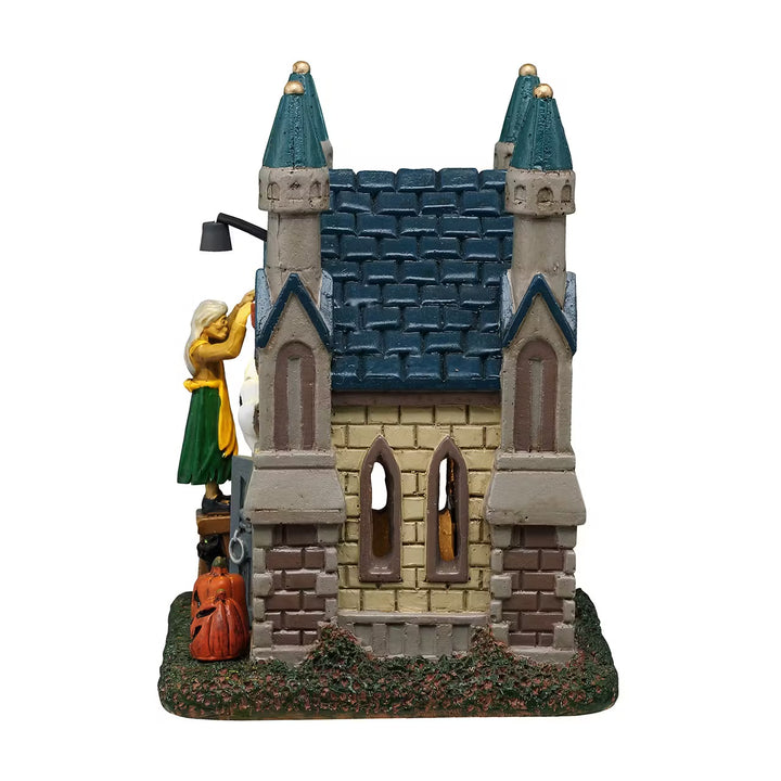 Lemax Spooky Town Halloween Village: Dreary Decorations sparkle-castle