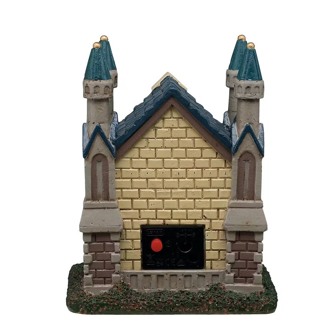 Lemax Spooky Town Halloween Village: Dreary Decorations sparkle-castle