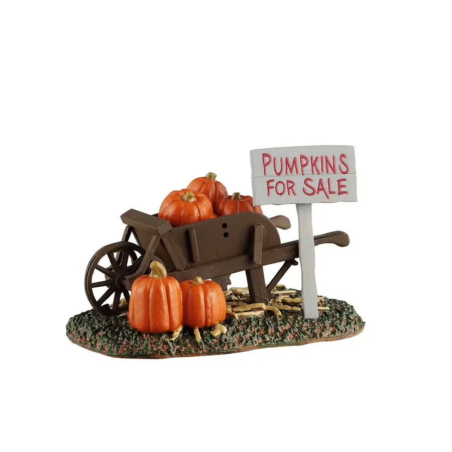 Lemax Spooky Town Halloween Village Accessory: Pumpkins For Sale sparkle-castle