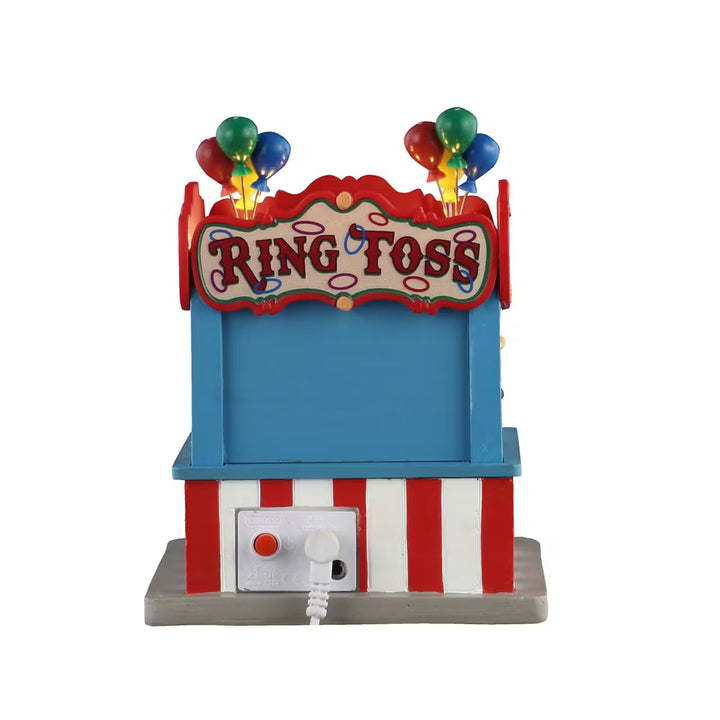 Lemax Carnival Village Accessory: Ring Toss Game sparkle-castle