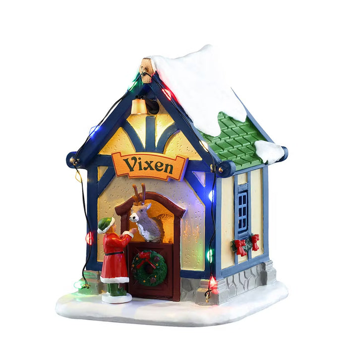 Lemax Santa's Wonderland Village: Vixen's Den sparkle-castle