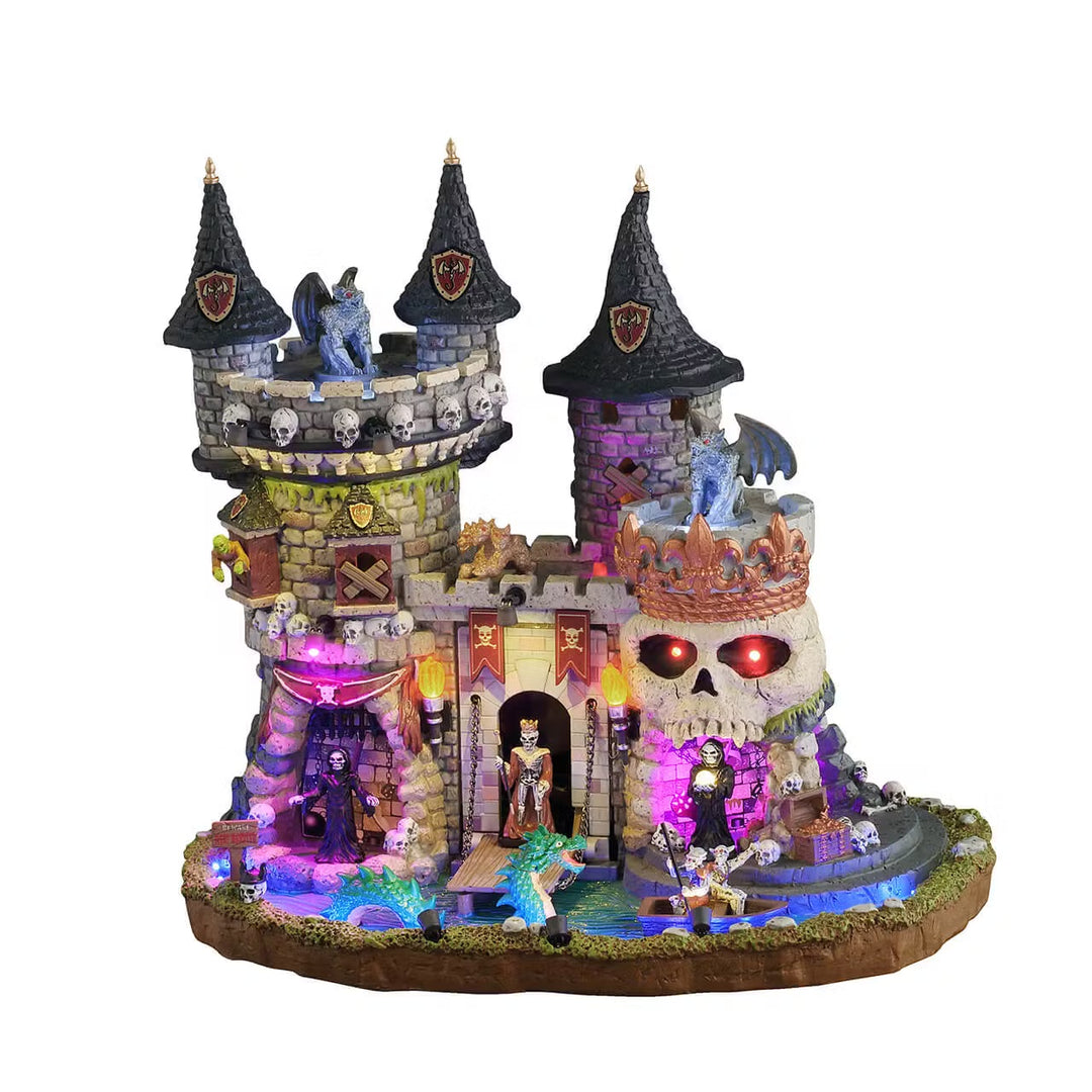 Lemax Spooky Town Halloween Village: Medi-Evil Castle sparkle-castle