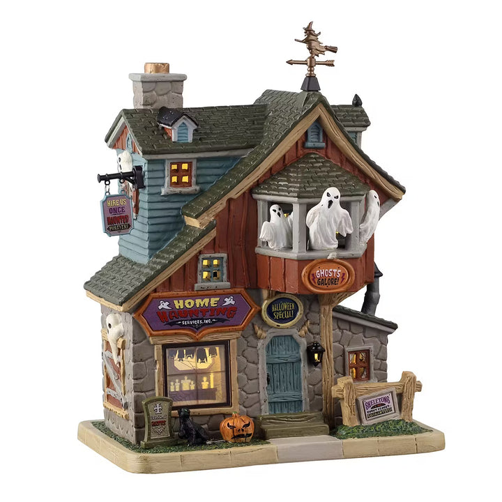 Lemax Spooky Town Halloween Village: Home Haunting Services, Inc. sparkle-castle