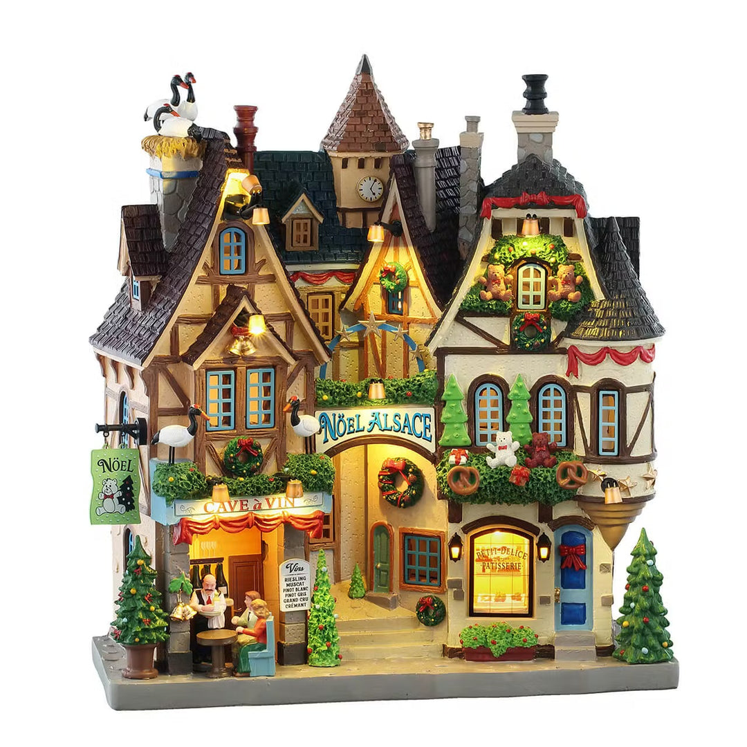 Lemax Caddington Village: Noel Alsace sparkle-castle