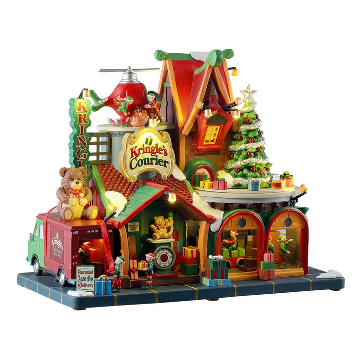 Lemax Santa's Wonderland Village: Kringle's Courier sparkle-castle