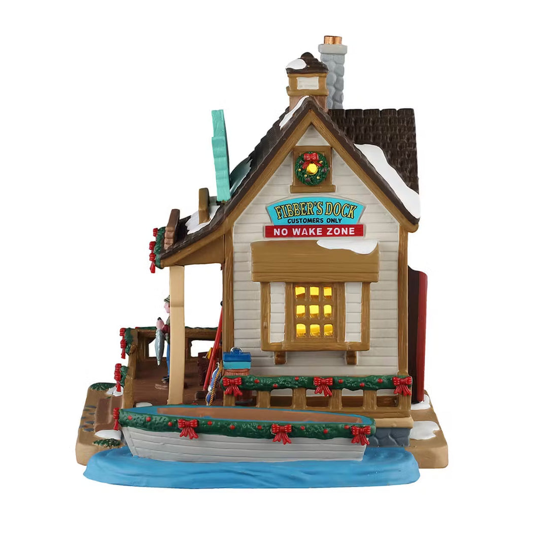 Lemax Vail Village: Fibber's Fish Shack sparkle-castle