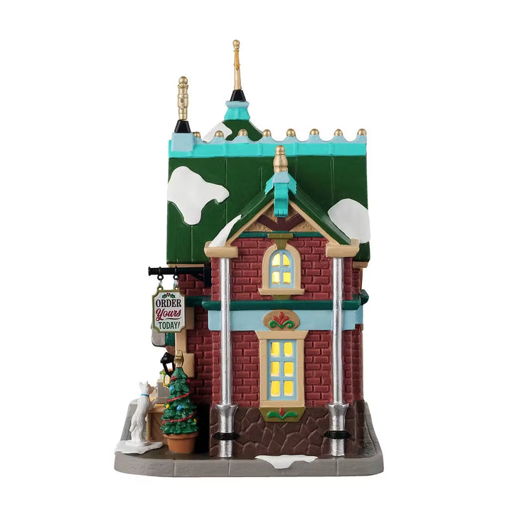 Lemax Caddington Village: Tiny Tim's Toffee Makers sparkle-castle