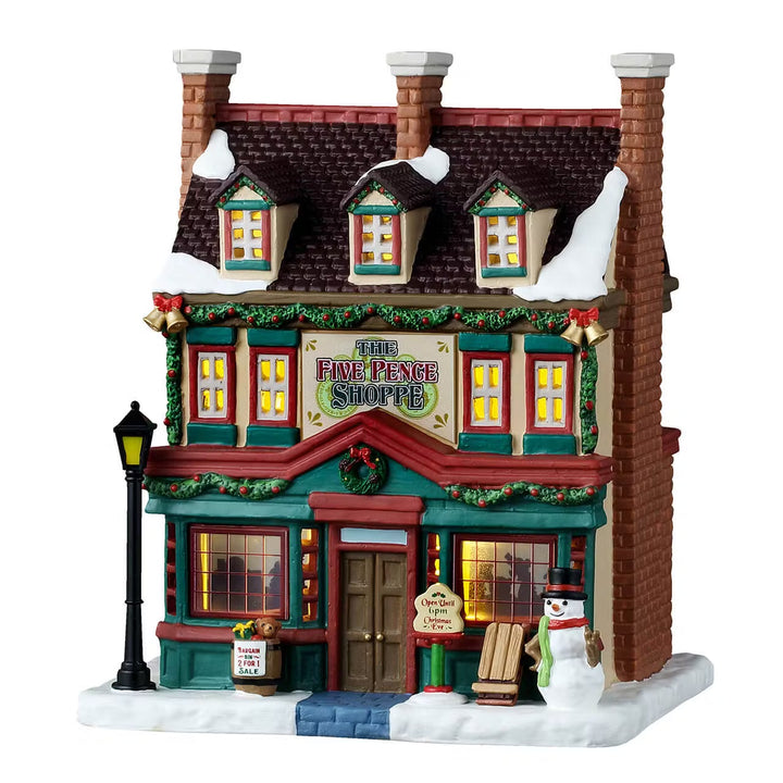 Lemax Caddington Village: The Five Pence Shoppe sparkle-castle