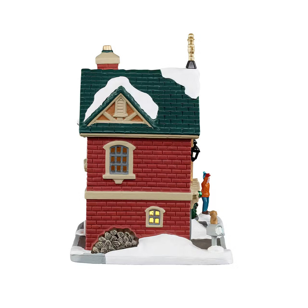 Lemax Caddington Village: The Little Brick House sparkle-castle