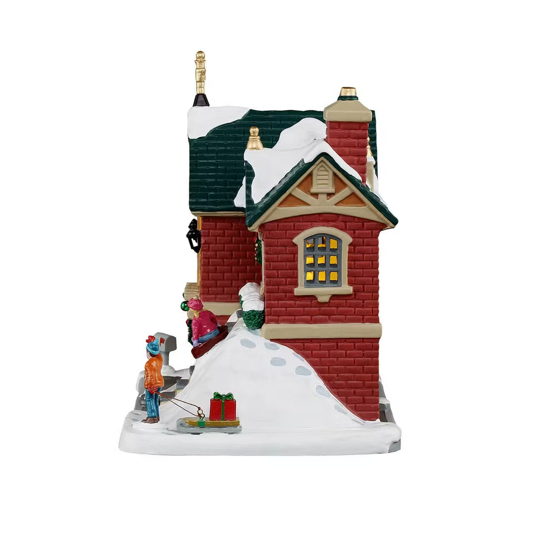 Lemax Caddington Village: The Little Brick House sparkle-castle