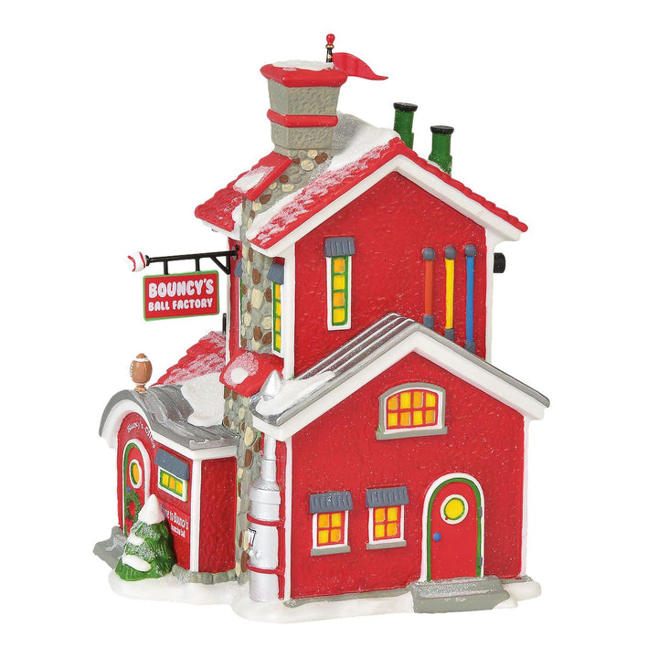 Department 56 North Pole Series: Bouncy's Ball Factory sparkle-castle