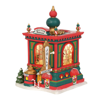 Department 56 North Pole Series: Jolly Club Ballroom sparkle-castle