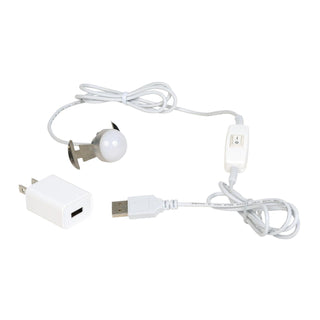 Department 56 Village Accessory: Building & Accessory USB LED Single Cord sparkle-castle