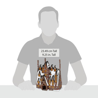 Department 56 Harry Potter Village: The Three Broomsticks sparkle-castle