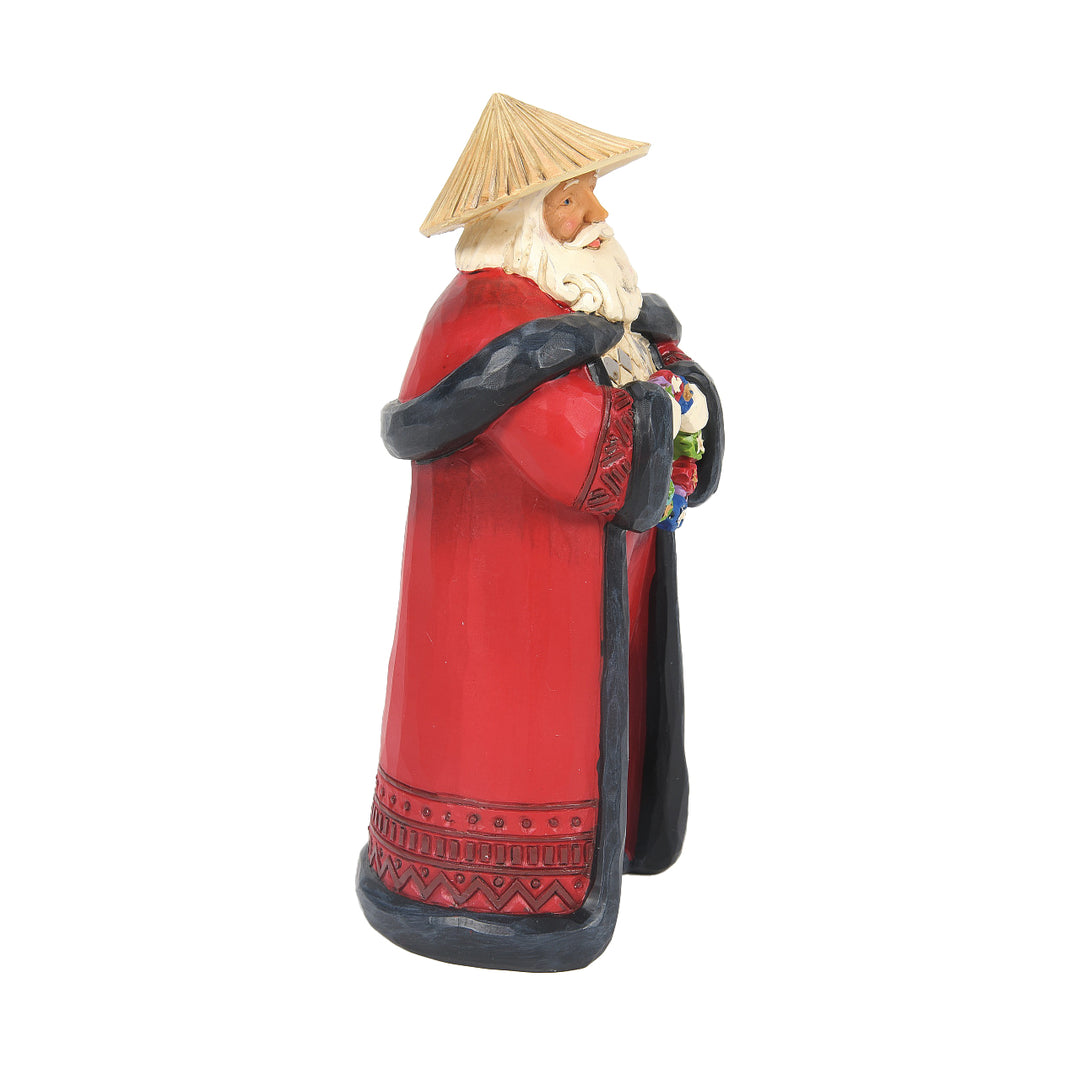 Jim Shore Heartwood Creek: Filipino Santa Figurine sparkle-castle