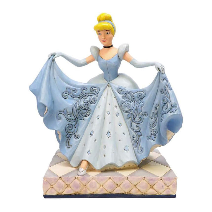 Jim Shore Disney Traditions: Cinderella Transformation Figurine sparkle-castle