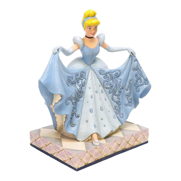 Jim Shore Disney Traditions: Cinderella Transformation Figurine sparkle-castle