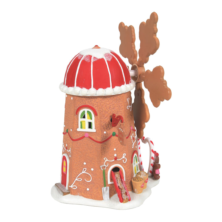 Department 56 North Pole Series: Gingerbread Cookie Mill sparkle-castle