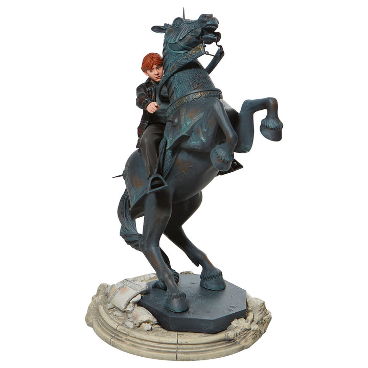 Wizarding World of Harry Potter: Ron on Chess Horse Figurine sparkle-castle