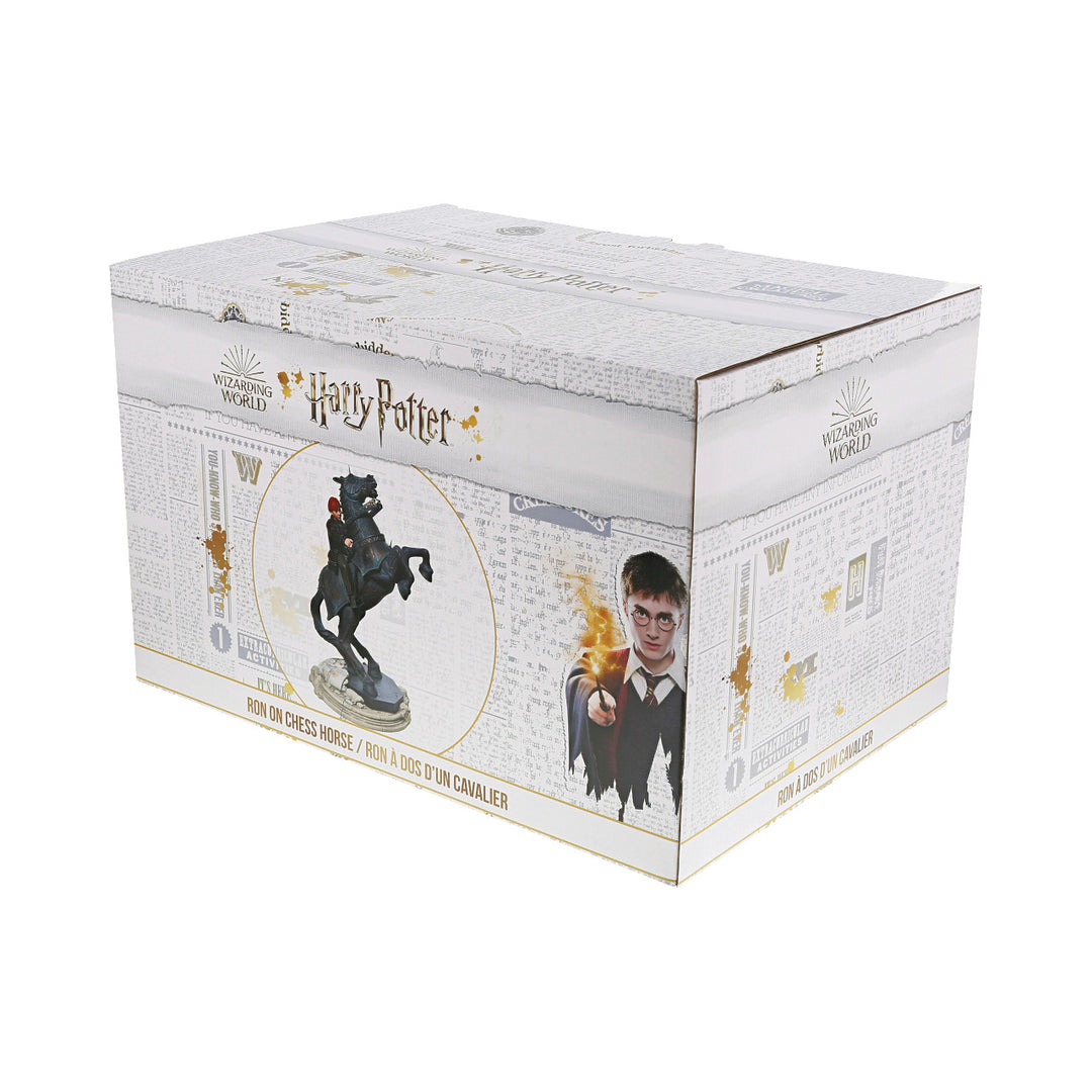 Wizarding World of Harry Potter: Ron on Chess Horse Figurine sparkle-castle