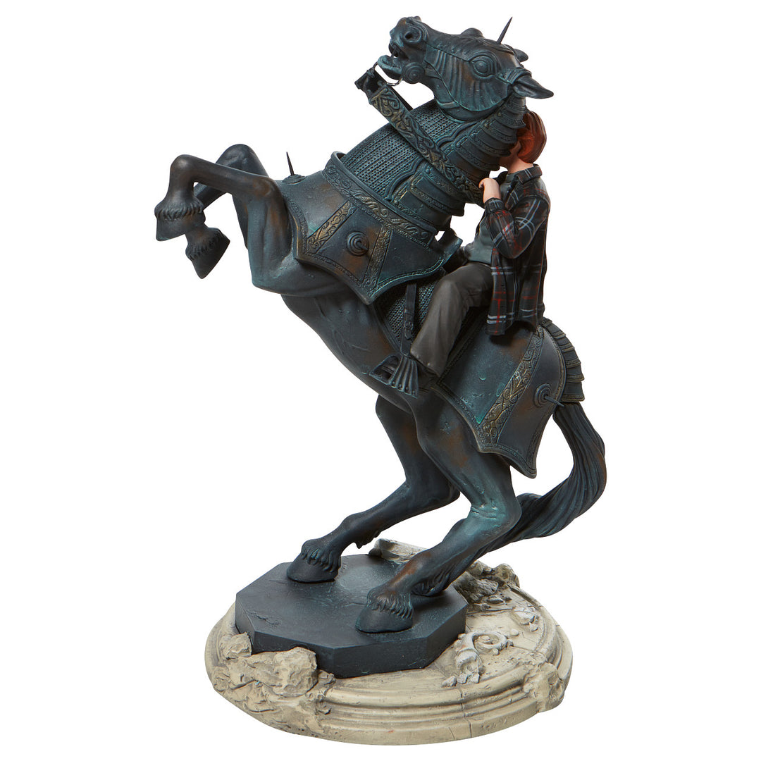 Wizarding World of Harry Potter: Ron on Chess Horse Figurine sparkle-castle