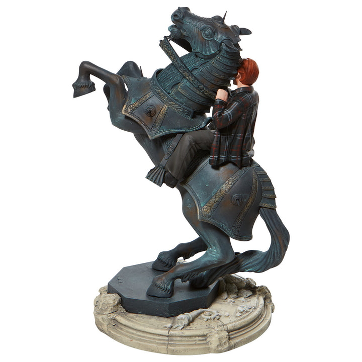 Wizarding World of Harry Potter: Ron on Chess Horse Figurine sparkle-castle