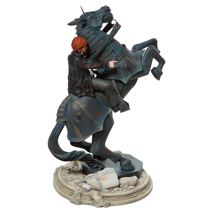 Wizarding World of Harry Potter: Ron on Chess Horse Figurine sparkle-castle