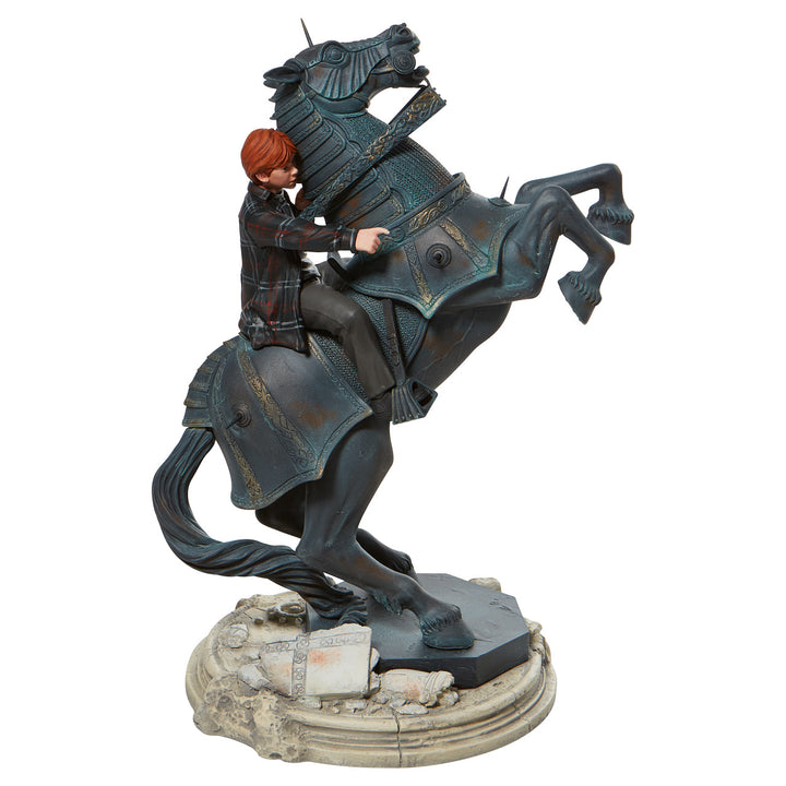 Wizarding World of Harry Potter: Ron on Chess Horse Figurine sparkle-castle