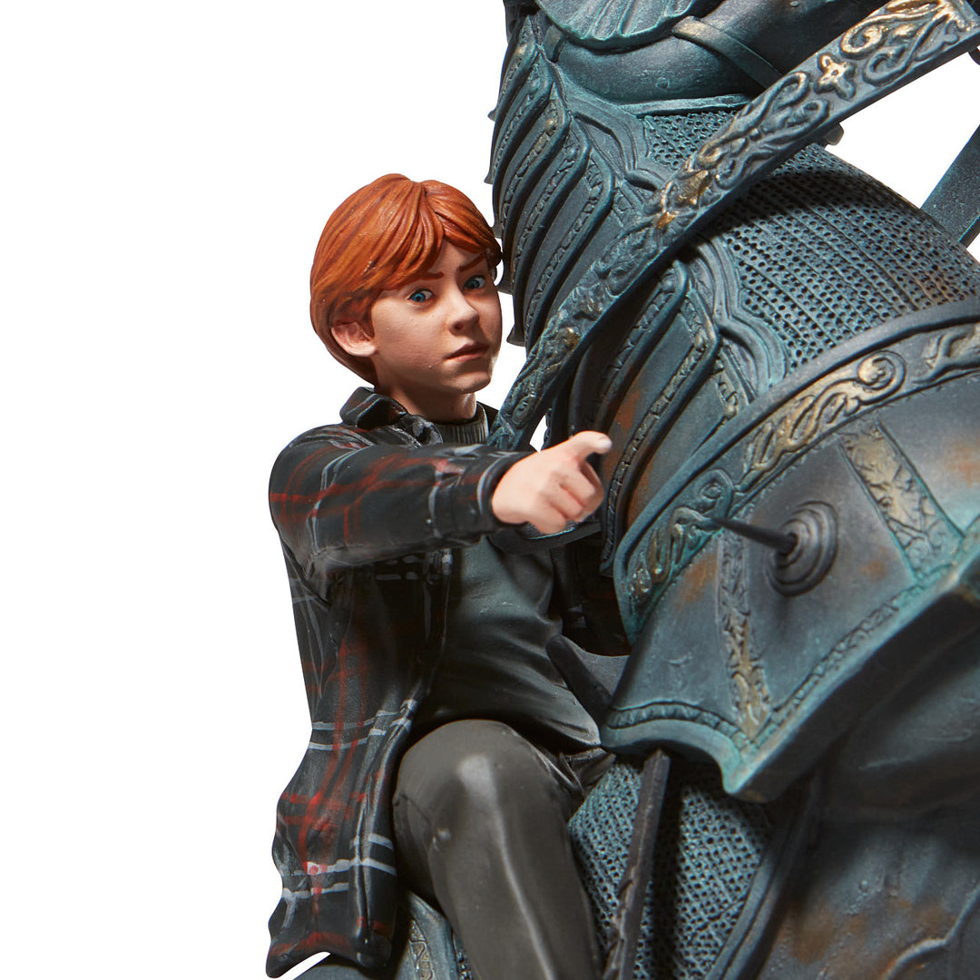 Wizarding World of Harry Potter: Ron on Chess Horse Figurine sparkle-castle