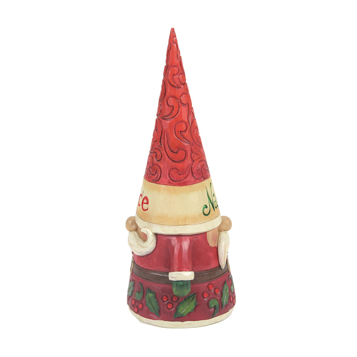 Jim Shore Heartwood Creek: Naughty and Nice Two-Sided Gnome Figurine sparkle-castle