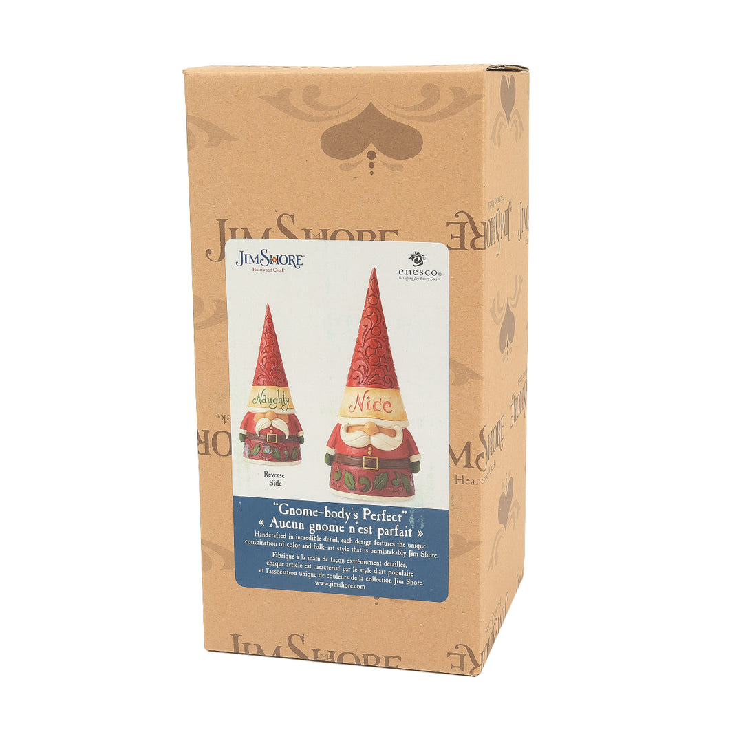 Jim Shore Heartwood Creek: Naughty and Nice Two-Sided Gnome Figurine sparkle-castle