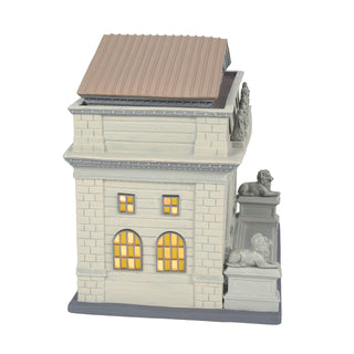 Department 56 Ghostbusters Village: Ghostbusters Library sparkle-castle