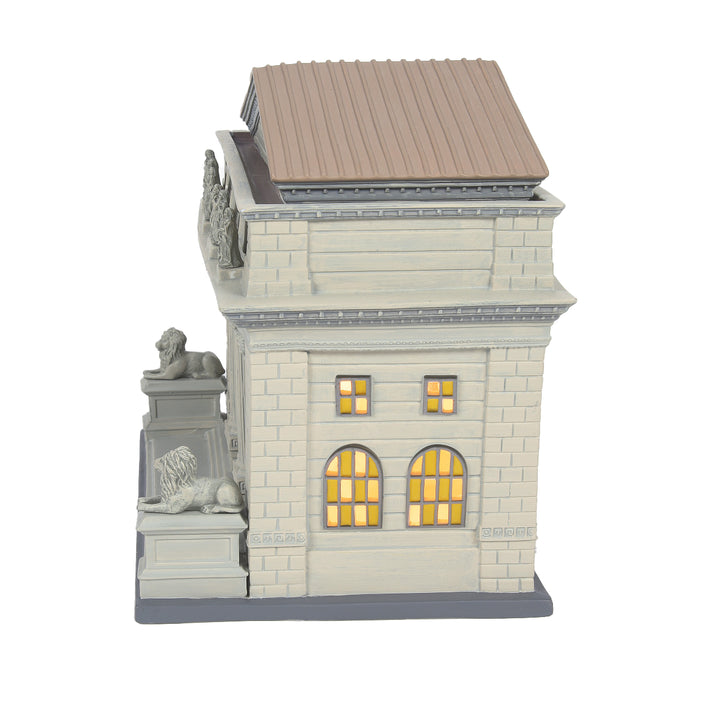 Department 56 Ghostbusters Village: Ghostbusters Library sparkle-castle