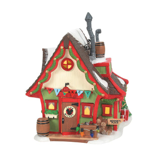 Department 56 Disney Snow Village: Mickey's Clubhouse sparkle-castle