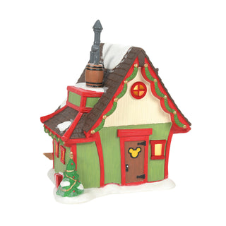 Department 56 Disney Snow Village: Mickey's Clubhouse sparkle-castle