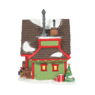 Department 56 Disney Snow Village: Mickey's Clubhouse sparkle-castle