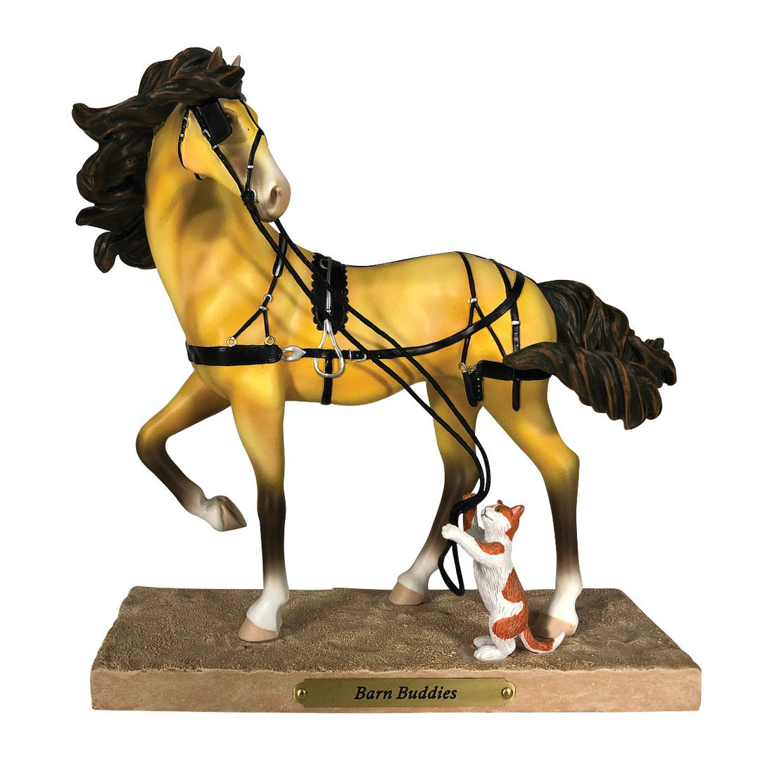 Trail of Painted Ponies: Barn Buddies Figurine sparkle-castle