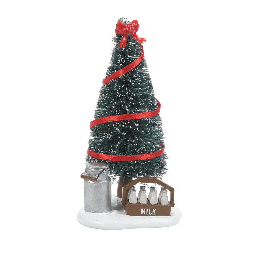 Department 56 Cross Product Village Accessory: Eight Maids A Milking Tree sparkle-castle