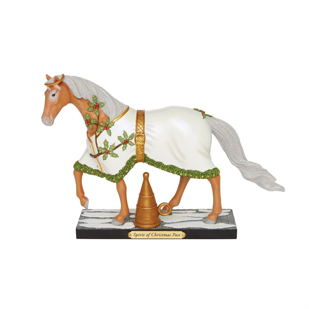 Trail of Painted Ponies: Spirit of Christmas Past Figurine sparkle-castle