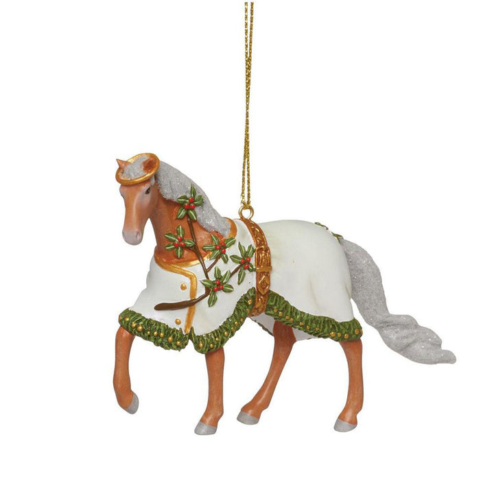 Trail of Painted Ponies: Spirit of Christmas Past Hanging Ornament sparkle-castle