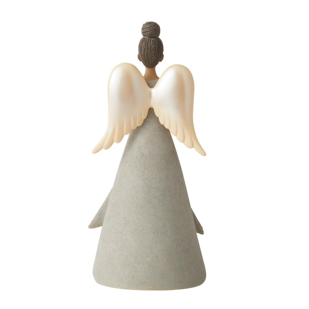 Foundations Mother African American Angel Figurine sparkle-castle