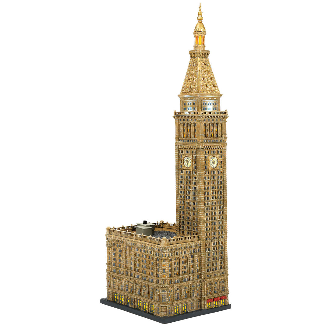 Department 56 Christmas in the City Village: The Griffith Tower sparkle-castle