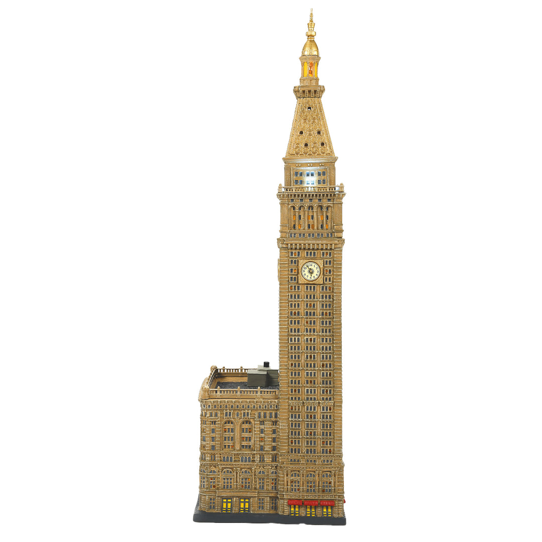 Department 56 Christmas in the City Village: The Griffith Tower sparkle-castle