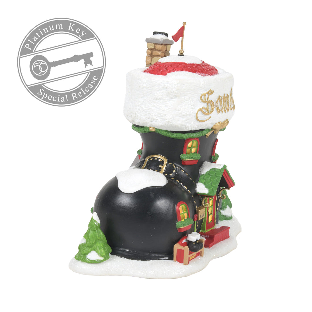 Department 56 North Pole Series: Santa's Boot Shop - FIRST EDITION sparkle-castle