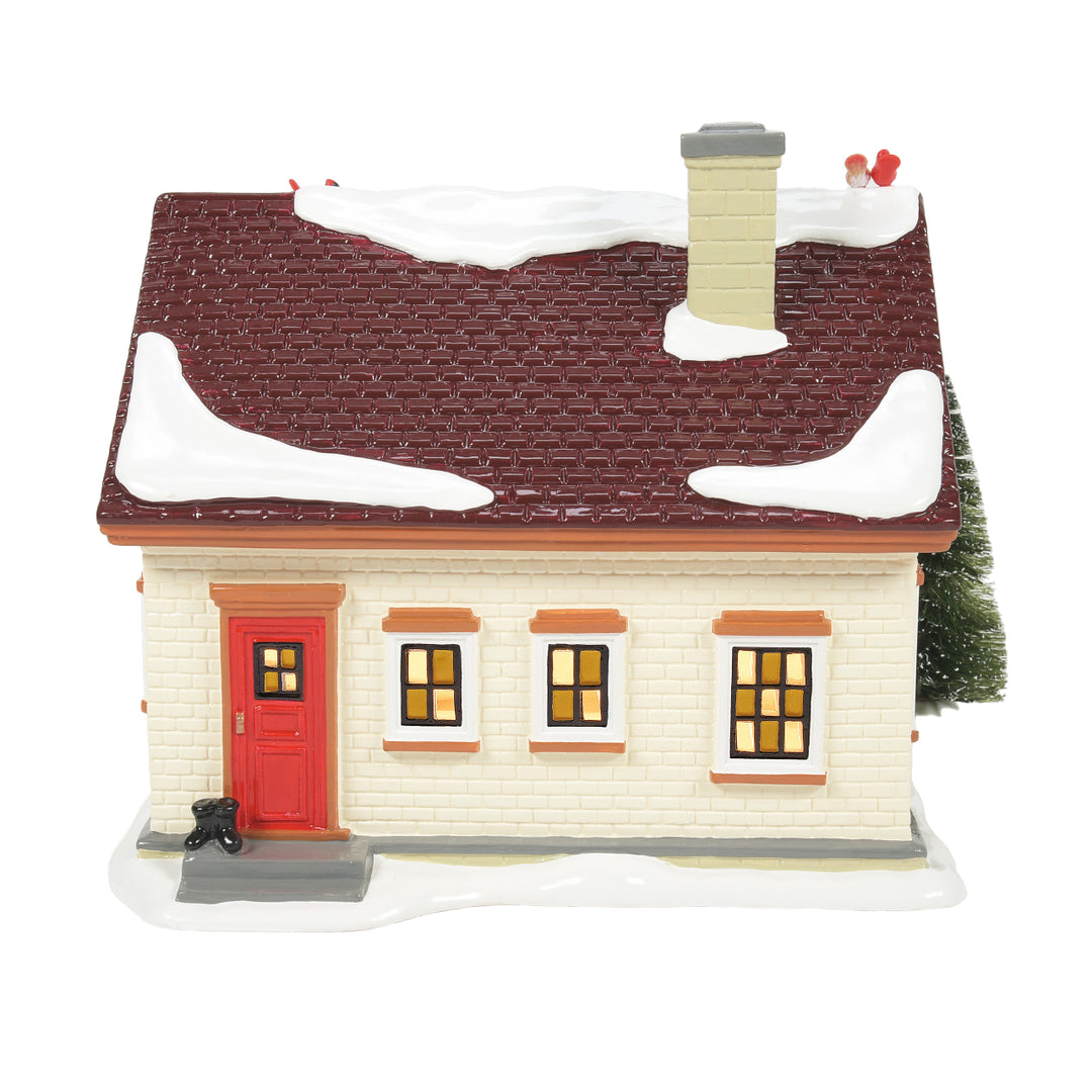 Department 56 Original Snow Village: The Cardinal House sparkle-castle