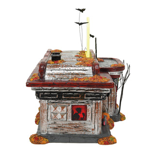 Department 56 Snow Village Halloween: Fly By Night Diner sparkle-castle