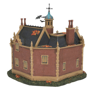 Department 56 Disney Snow Village Halloween: Walt Disney World Haunted Mansion sparkle-castle